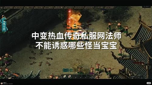 中变热血传奇私服网法师不能诱惑哪些怪当宝宝