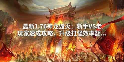 蕞新1.76神龙毁灭：新手VS老玩家速成攻略，升级打怪效率翻倍的秘密