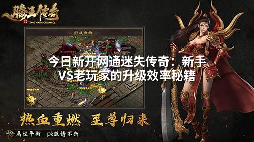 今日新开网通迷失传奇：新手VS老玩家的升级效率秘籍