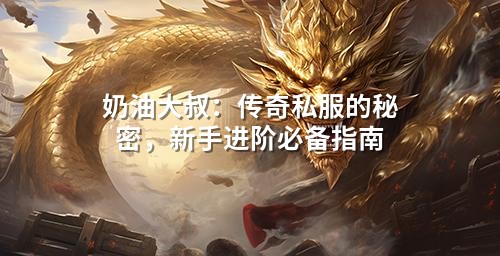 奶油大叔：传奇私服的秘密，新手进阶必备指南