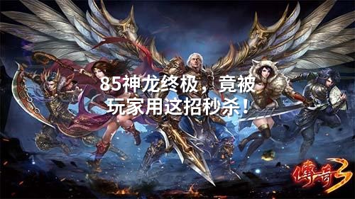 85神龙终极，竟被玩家用这招秒杀！