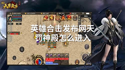 英雄合击发布网天罚神殿怎么进入