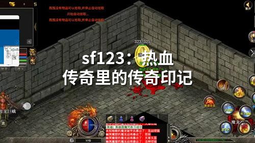 sf123：热血传奇里的传奇印记
